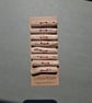 Set of eight large chunky driftwood toggle buttons - Image 3