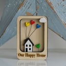 Our Happy Home Rainbow Heart House