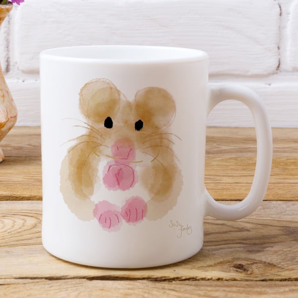 Pipsqueak Mug, Mouse Mug, Hamster Mug, Harvest Mouse Furry Friend Mug, Hamster 