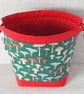 Project bag, drawstring bag, mushrooms.  - Image 7
