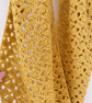Mustard Infinity Scarf - Handmade Crochet - Practical Gift - Image 3