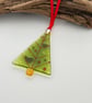 Robins Christmas Tree Decoration with Yellow Star - Image 7