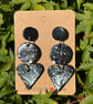 Bespoke Quality Heart Splash Earrings - Image 1