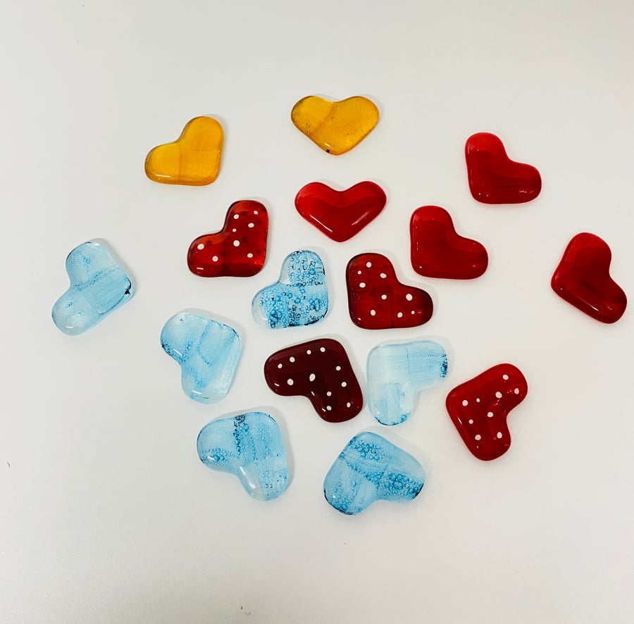 Love token, pocket hearts, valentines gift 