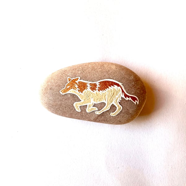 Copper Wolf Stone - MADE TO ORDER