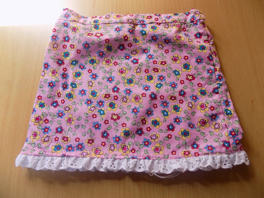 TODDLERS FLORAL SKIRT