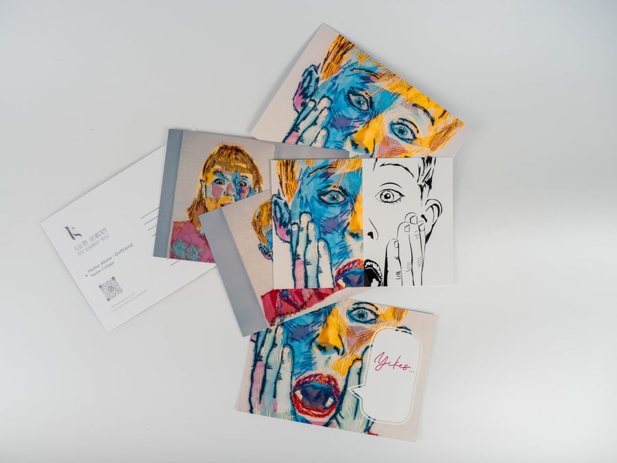 Home Alone Set of Six Postcards