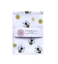 Fabric Handmade Pretty Cotton Tea Towel with a Honeypot Bee Design