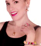 Retro classic Dolly Mixtures Bracelet Quirky, fun, unique, handmade, novel - Image 2