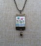 Hand sewn pendant necklace - Image 1