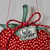 'Hello Summer' - Strawberry Hanging Decoration