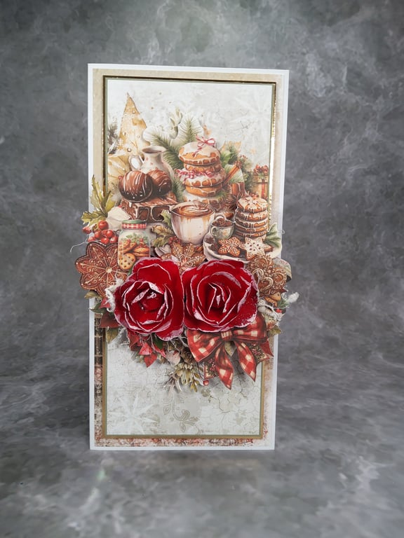 Handcrafted Chrismtas card (10)