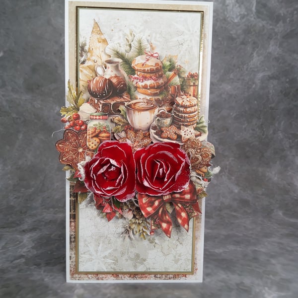 Handcrafted Chrismtas card (10)