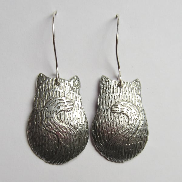 Cat earrings