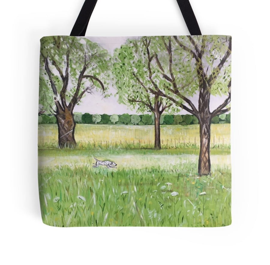 Beautiful Tote Bag Featuring A Design Based On The Painting ‘Essence Of Summer’