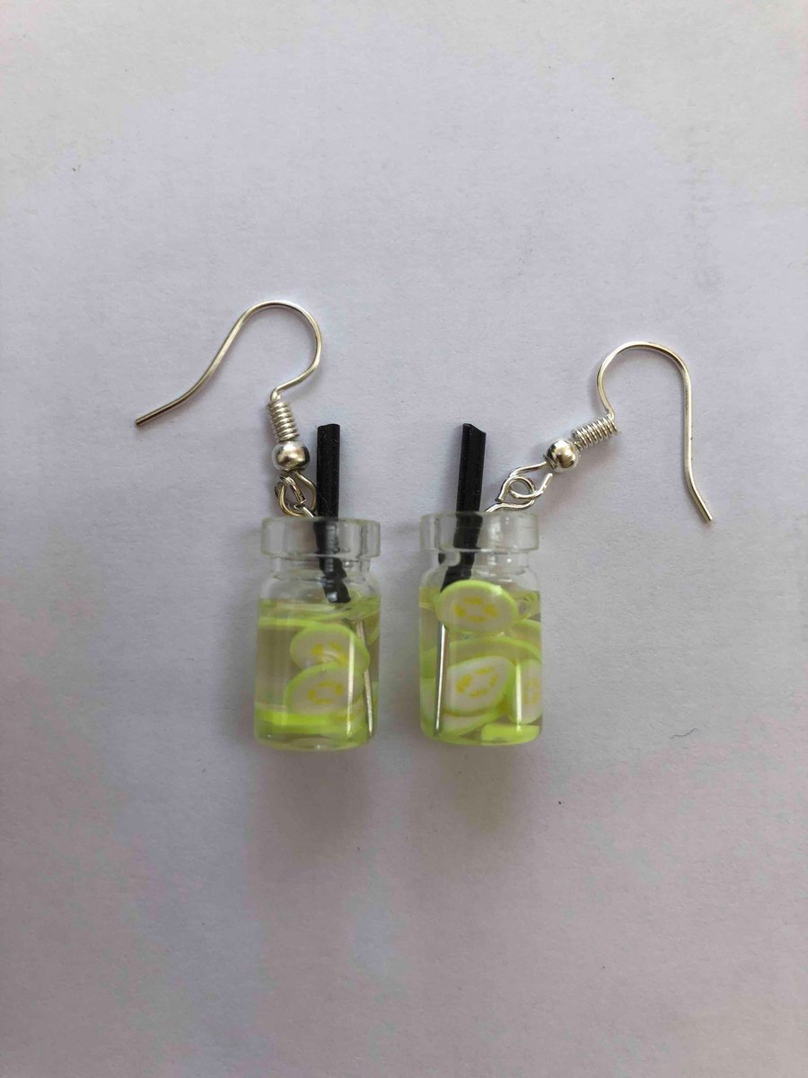 Summer cocktail earrings