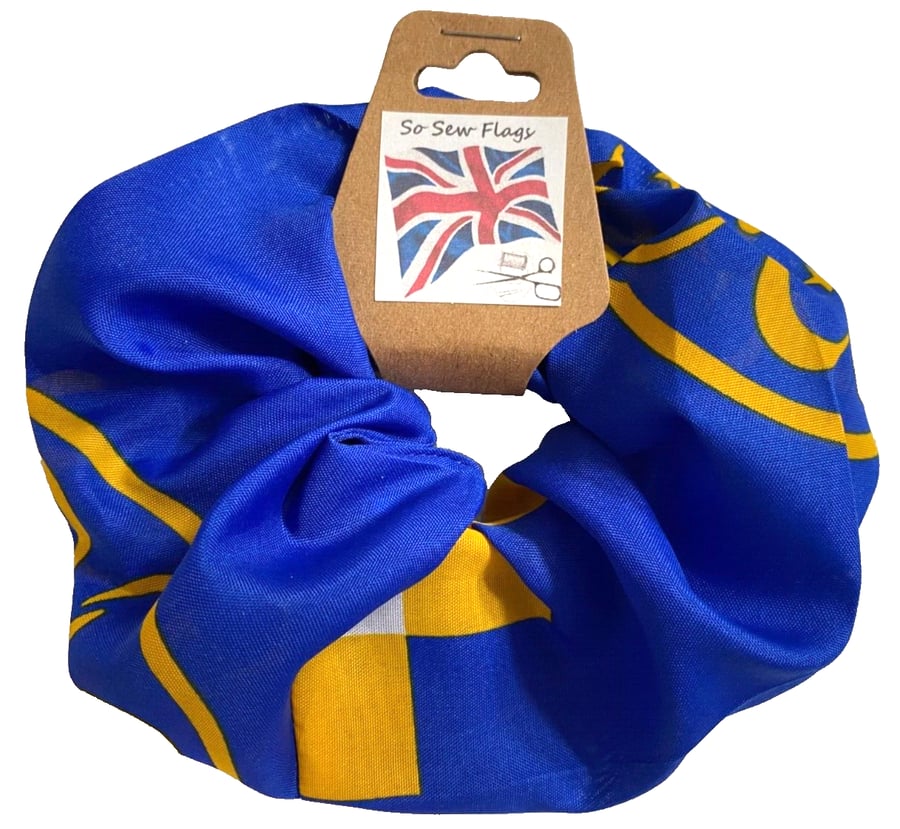 Girl Guides Flag Hair Scrunchie Scrunchies Accessory Band Elastic
