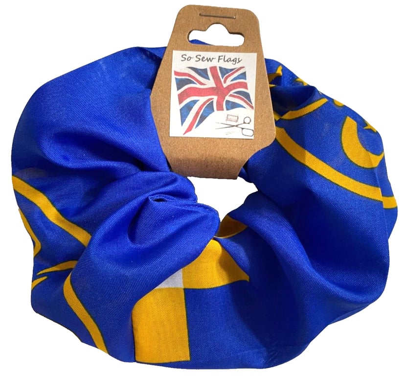 Girl Guides Flag Hair Scrunchie Scrunchies Accessory Band Elastic