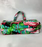 Flamingos tote bag, Tropical shopper, handmade in Sussex - Image 8