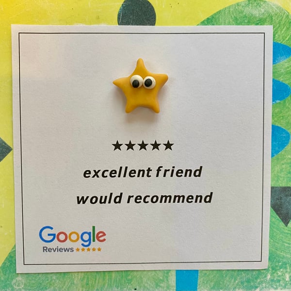 Public Endorsement of Friendship Google Review Certificate