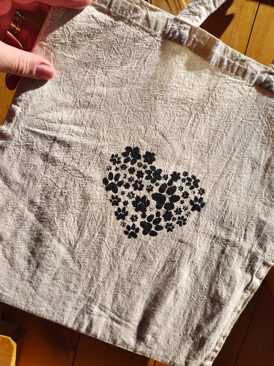 Hand painted tote bags 