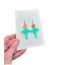 Deco Geometry Drop Acrylic Earrings - Image 3