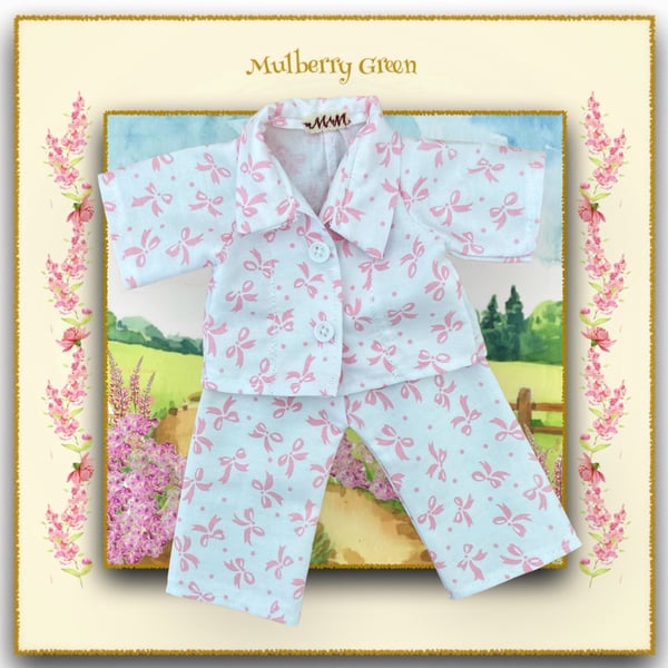 White Bow Pyjamas
