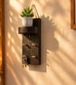 Rustic Wooden Wall Hanging Key Holder