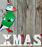 Christmas hanging decorations christmas puffin