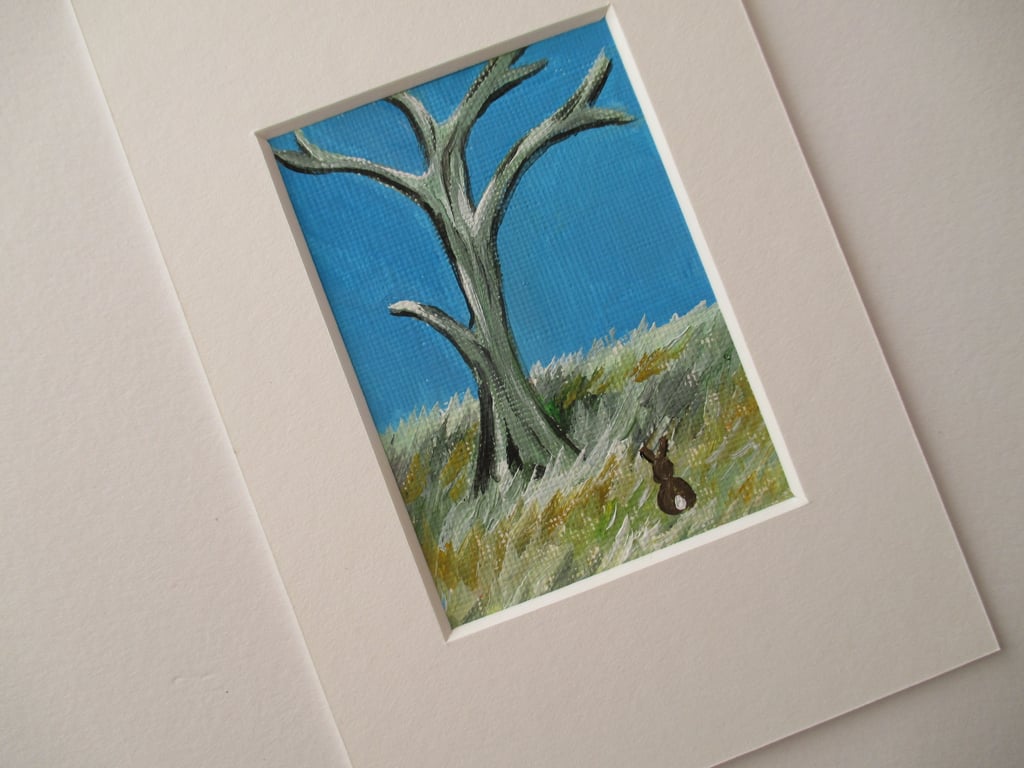 ACEO Rabbit aceo Winter
