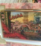 China scene suitcase greetings card. - Image 4