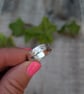 Sterling Silver 5mm Leaf Patterned Ring - JBJ4035 - Image 2