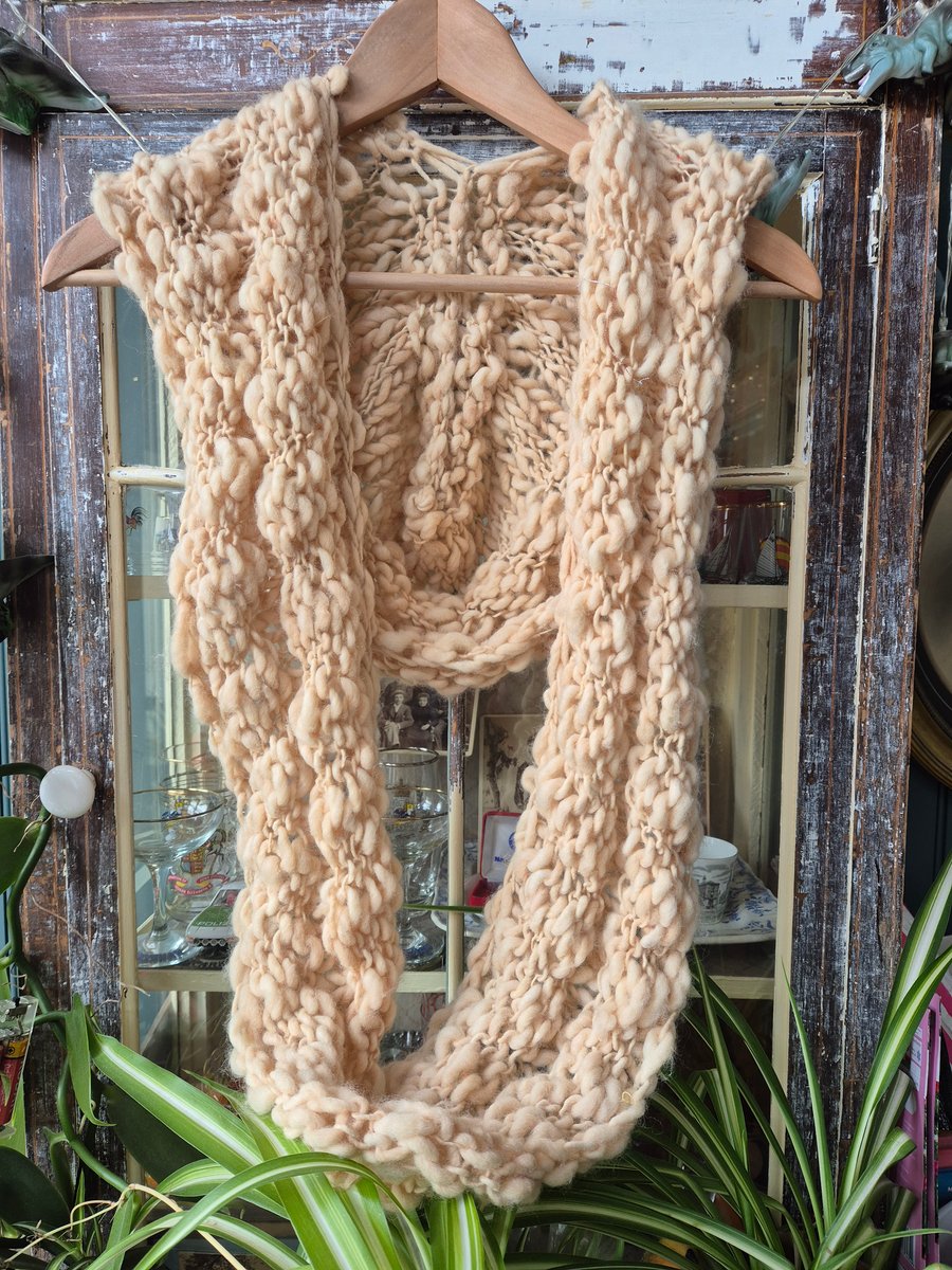 naturally dyed cowl hood