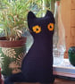 Spooky Cat Mini Cushion- PDF pattern only - Image 3