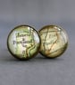 Personalised Bronze Cufflinks, Eighth Anniversary Gift for Him - Image 8