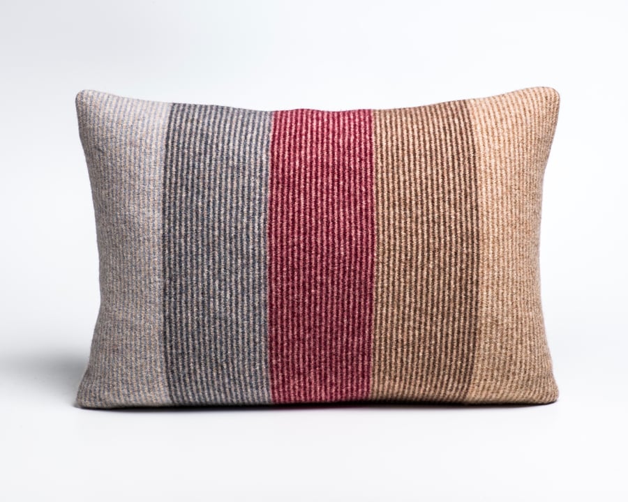 Large 100 % Felted Merino Lambswool Cushion