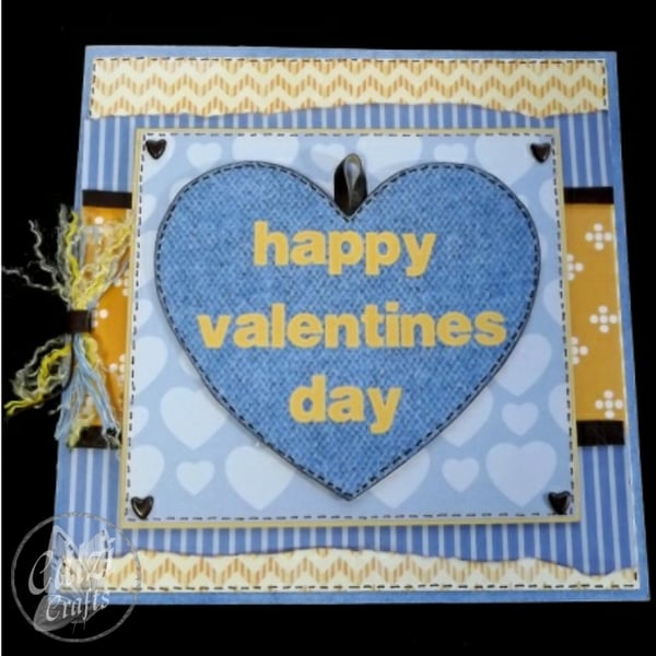 Denim Heart Valentine (2)