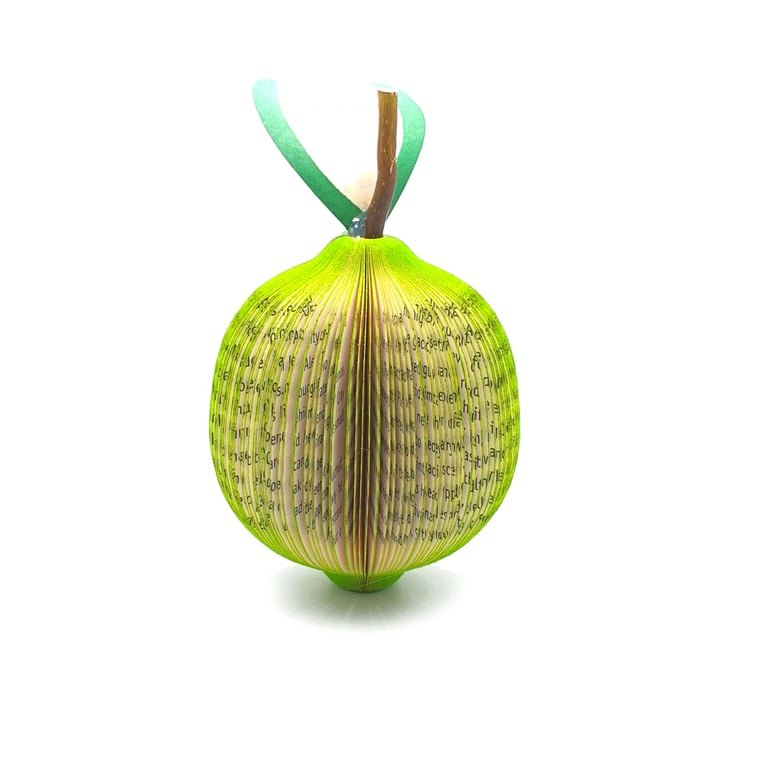 Personalized Lime Book Gift