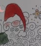 Santa’s Snack, Blank Christmas Card  - Image 4