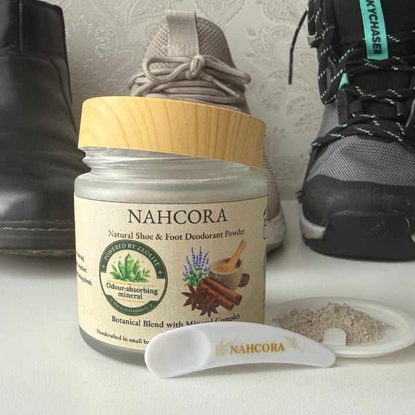     NAHCORA Natural Shoe & Foot Deodorant Powder (100g)