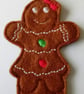 667 Gingerbread girl - 668 Gingerbread boy bookmark. - Image 3