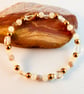 Citrine, Ambronite, Agate And Hematite Bracelet - Handmade In Devon - Image 8
