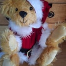 Father Christmas Mohair Teddy Bear