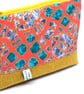 For your bits and pieces a glittery zip pouch ready for handbag or holiday case.