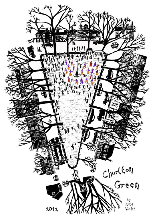 Dancing on Chorlton Green