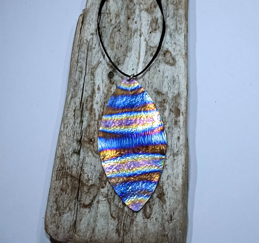 Coloured Titanium Hanging Decoration - UK Free Post