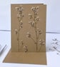 Handmade Real Pressed Flower Greeting Card - Image 2