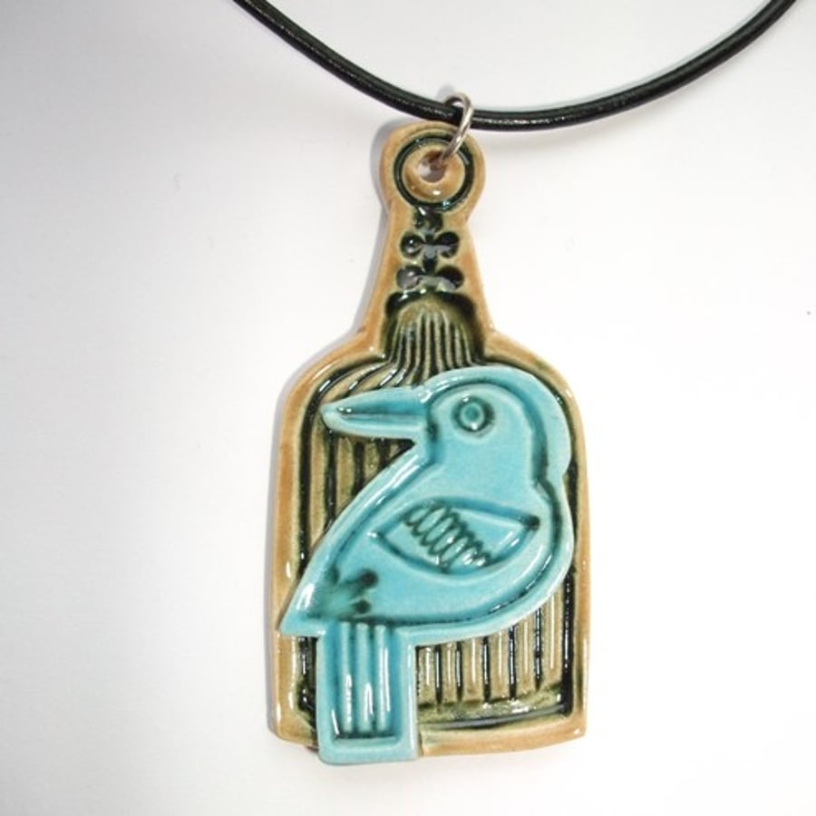 Bird in a golden cage