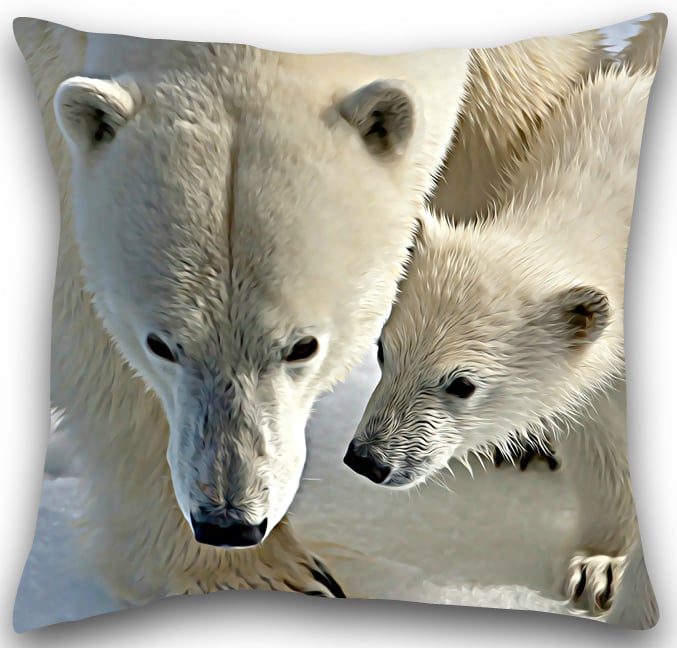 Pola Bear Cushion Pola Bear cushion cover