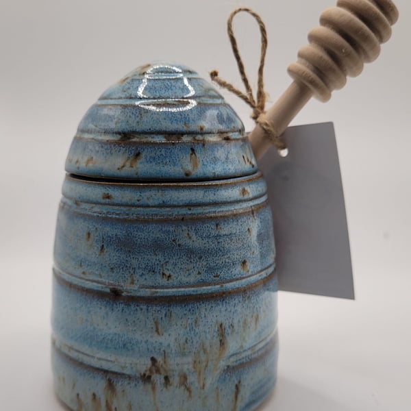 Honey pot and drizzler